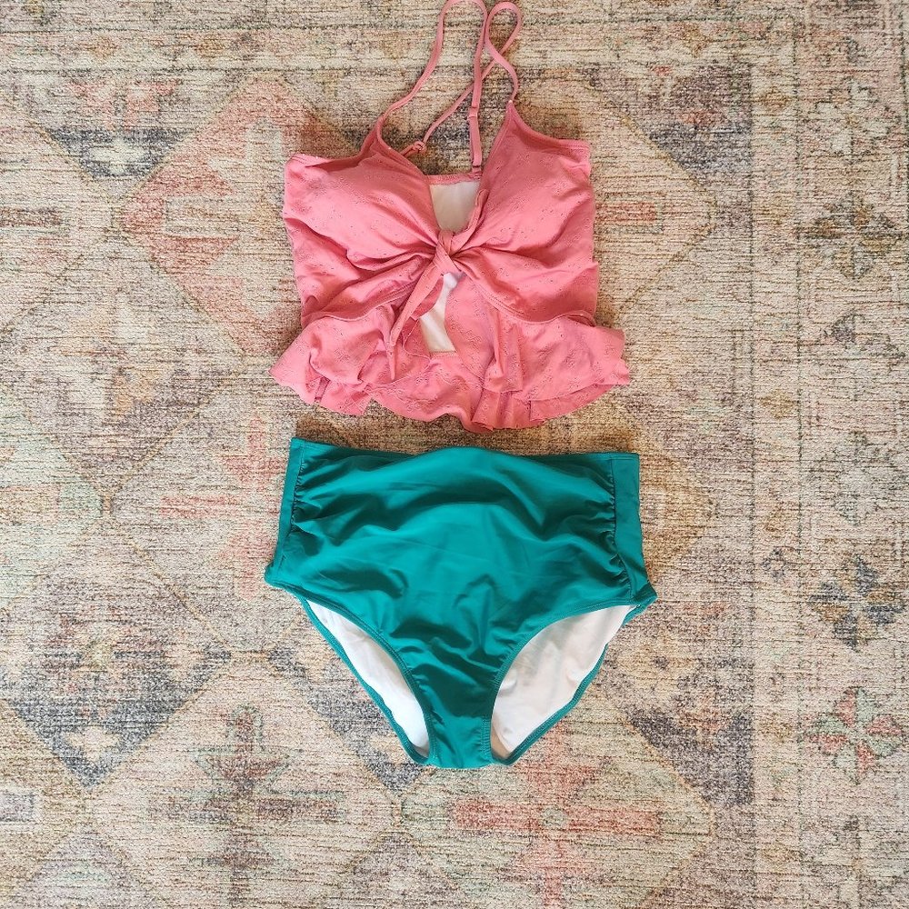 coral reef swim suit